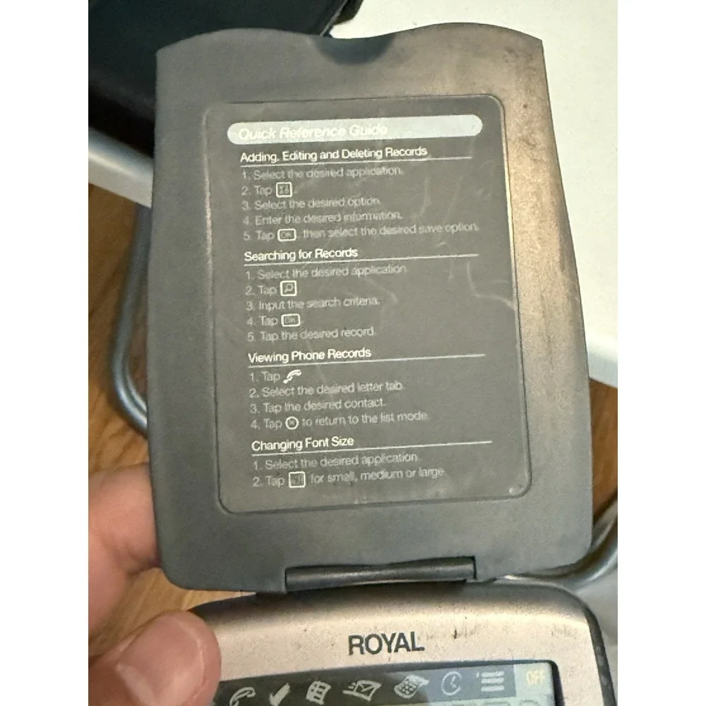 Royal‎ Linea 8 Personal Digital Assistant  ( Bad Screen) Parts Or Fixing